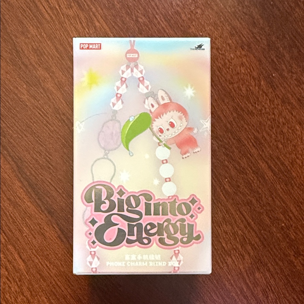 Pop Mart Big Into Energy Phone Charm Luck Unopened!